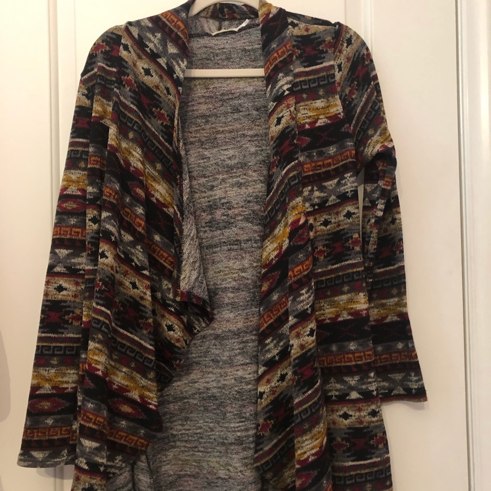 Tribal Multicolor Long Sweater
